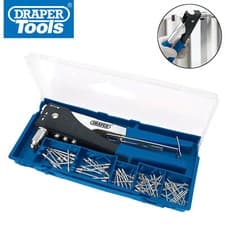 Image of Draper 27848 2 Way Hand Riveter Kit Pop Rivet Gun Hand Riviter Tool (New 19782)