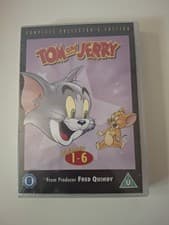 Image of Tom And Jerry: Complete Volumes 1-6 DVD Brand New & Sealed 6 disc Box Set UK 