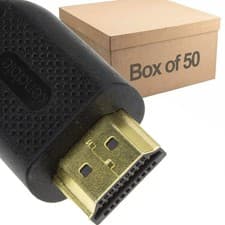 Image of HDMI Cable 2.0 High Speed Lead for LED/OLED/QLED TV 4K HDR Ethernet 2m [50 Pack]