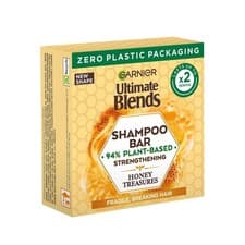 Image of Ultimate Blends Honey Treasures Strengthening Shampoo Bar for Damaged Hair 60g