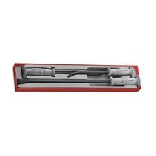 Image of Teng Tools 3 Piece Heavy Duty Professional Striking Pry Bar Set TTXPB3A