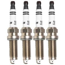 Image of Spark Plugs 4 Pack Bosch 0242129500 Spark Plug Fits Citroen Peugeot