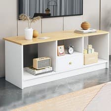Image of TV Cabinet Entertainment Centre TV Stand Media TV Unit Engineered Wood Drawer UK