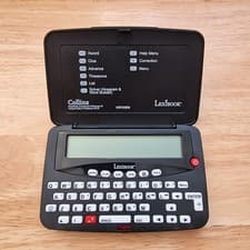 Image of Lexibook Collins Bradfords Electronic Crossword Solver New Battery CR753EN