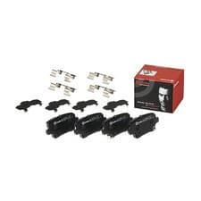 Image of P 59 097 Disc Brake Brake Pad Set Rear Fits Opel Insignia B Grand Sport Brembo