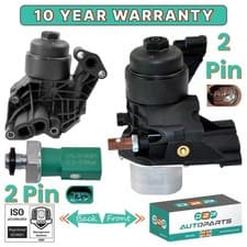 Image of OIL FILTER HOUSING FOR VW GOLF PASSAT CADDY SHARAN TIGUAN TOURAN T-ROC 3N115389B