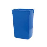 Image of Addis 60 Litre Flip Top Bin Base Blue 510896