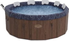 Image of Lay-Z-Spa Toronto 5-7 Person Hot Tub 180 AirJet Plus WiFi Foam Wall