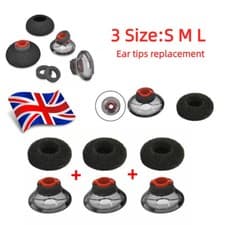 Image of 3X Ear Tip Earbud Ear Gel Tip for Plantronics Voyager 5200 5220 5210 Headset