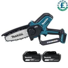 Image of Makita DUC150Z 18V Brushless Pruning Saw 150mm/6" 320W With 2 x 5.0Ah Batteries