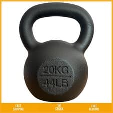 Image of Durable Cast Iron Kettlebell Home Gym Strength Training Equipment 4kg - 40kg