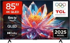 Image of TCL 85T6C-UK 85 Inch QLED 4K HDR TV, Fire TV (Smart TV with Dolby Vision & Atmos