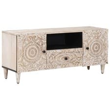 Image of TV Cabinet with Drawer with Storage with Door Living Room Media Unit vidaXL