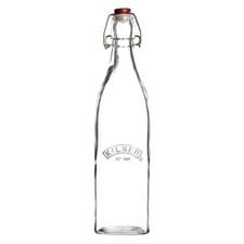 Image of Kilner Square Clip Top Bottle 1L