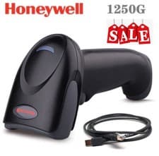 Image of Honeywell Voyager 1250G-2 Laser 1D Handheld Barcode Scanner Reader USB Cable