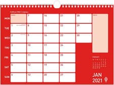Image of Collins Colplan A4 CMC 2021 Memo Calendar, CMCA4-21