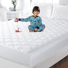 Image of Extra Deep 100% WATERPROOF Mattress Protector Bed Cover Quilted Double King Size