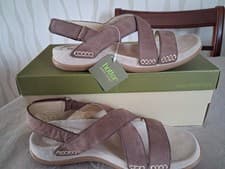 Image of Hotter Comfort Concept Women's Leather Sandals UK Size 4 - New In Box