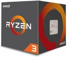Image of AMD Ryzen 3 3100 Desktop Processor (3.9 GHz, 4 Cores, Socket AM4) Tray - 100-000