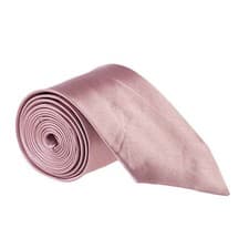 Image of New Men's Slim Skinny Satin Wedding Office Work Tie - Various Colours Available