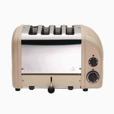 Image of Dualit Classic 4 Slice Toaster Sandstone 40579 | ProHeat | Handmade UK | New