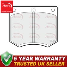 Image of Apec Front Brake Pads Set Fits Ford Capri Cortina Escort 0