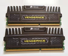 Image of Corsair Vengeance DDR3-1600MHz (2 x 4GB, DIMM 240-pin) Memory Kit TESTED WORKING