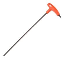Image of T-Handle Hex Key Wrench 5mm Metric CR-V Extra Long Arm T-Key Hexagon,Orange