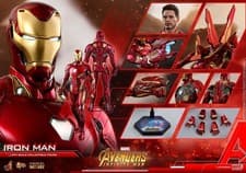 Image of Hot Toys HT 1/6 MMS473D23 Avengers: Infinity War Iron Man MK50 Action Figure