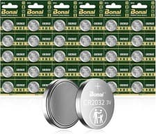 Image of CR2032 2032 Battery Lithium DL2032 3V Batteries Bonai Coin Cell Button DEALS