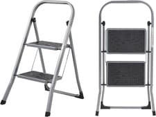 Image of MasterWorx Step Ladder - 2/3/4 Heavy Duty Folding Step Ladders, Anti-slip, DIY