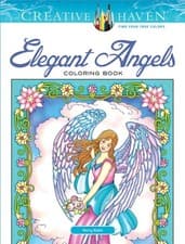 Image of Creative Haven Angels Coloring Book