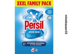 Image of Persil Non Bio Washing Powder XXXL Family Pack 100% recyclable 130 Wash 6.5 kg