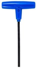Image of 5mm x 102mm T-Handle Hex Key Screwdriver - MP003934