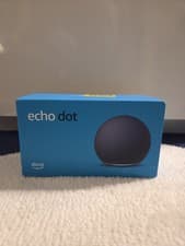 Image of Amazon Echo Dot 5th Gen Smart Speaker, Charcoal