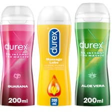 Image of Durex Play Massage 2 in1 Lubricant Lube Aloe Vera Stimulating Sensual gel 200 ml
