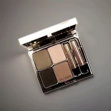 Image of EYE SHADOW QUAD CLARINS WET & DRY NEUTRAL COLOURS FOREST #11 NEW IN BOX RARE