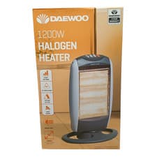 Image of Daewoo 1200w Oscillating Halogen Heater (SALE)