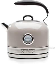 Image of Haden Jersey Stainless Steel Kettle - 3000W Rapid Boil Technology, Ergonomic Des