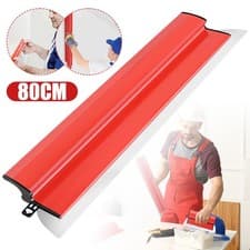 Image of 80cm Drywall Finishing Spatula Stainless Steel, Ergonomic Handle Plastering Tool