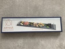 Image of Artesa Slate Long Serving Tray With Removable Handles BNIB RRP £16