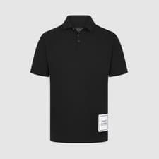 Image of Aston Martin F1 Team Logo Polo Black