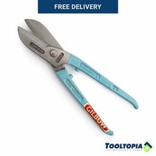 Image of Metal Gilbow General Purpose Straight Tin Snips 8 Inch / 200mm IRWIN G245/8