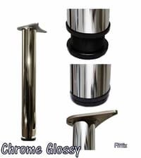 Image of 60 mm Adjustable Breakfast Bar Worktop Support Table Kitchen Leg 710/820/1100 mm