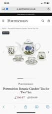 Image of Portmeirion Botanic Garden Tea For Two Set