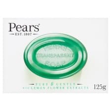 Image of PEARS OIL CLEAR WITH LEMON FLOWER EXTRACT SOAP - 125G