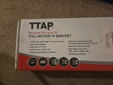 Image of TTAP Full Motion TV BRACKET For TVs Up To 70" TT604DA3