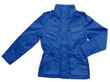 Image of Motocross MX jacket pit leisure Wulfsport Carrera blue Small chest 38"- print