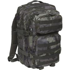 Image of BRANDIT TACTICAL US URBAN COOPER RUCKSACK LARGE WEBBING ARMY BACKPACK DARK CAMO