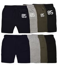 Image of Boys & Men Fleece Shorts (Pack of 2) Casual GYM PE Jogging Summer Neckar UK Size